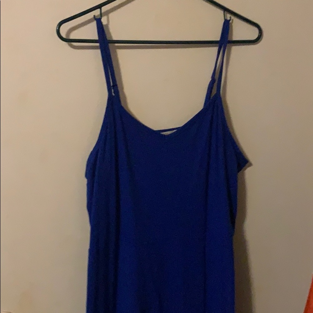 Blue summer dress